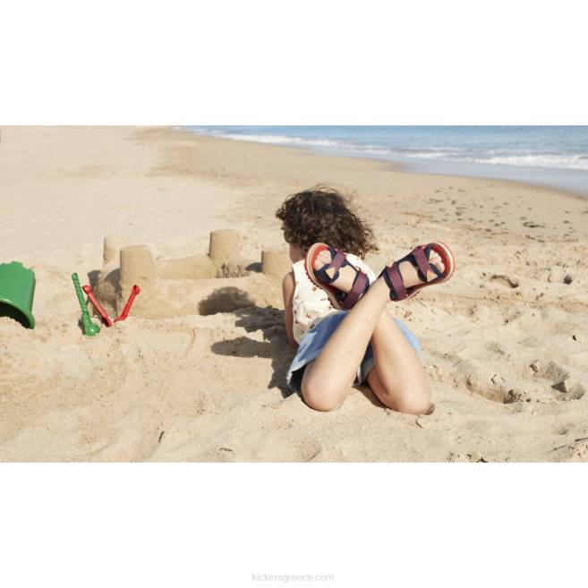 παιδιά ρολόι κόκκινο ναυτικόKickers J486501