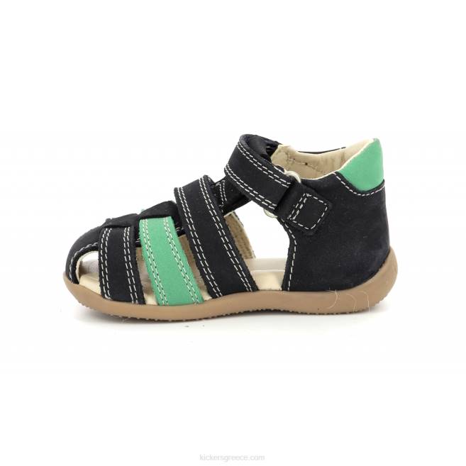 παιδιά δίποδα ναυτικό πράσινοKickers J486516