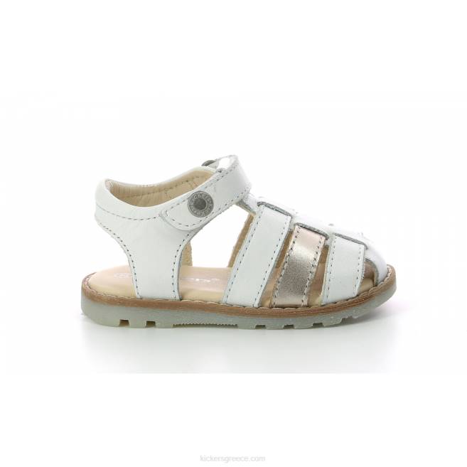 παιδιά νονόστι λευκό ασήμιKickers J486622