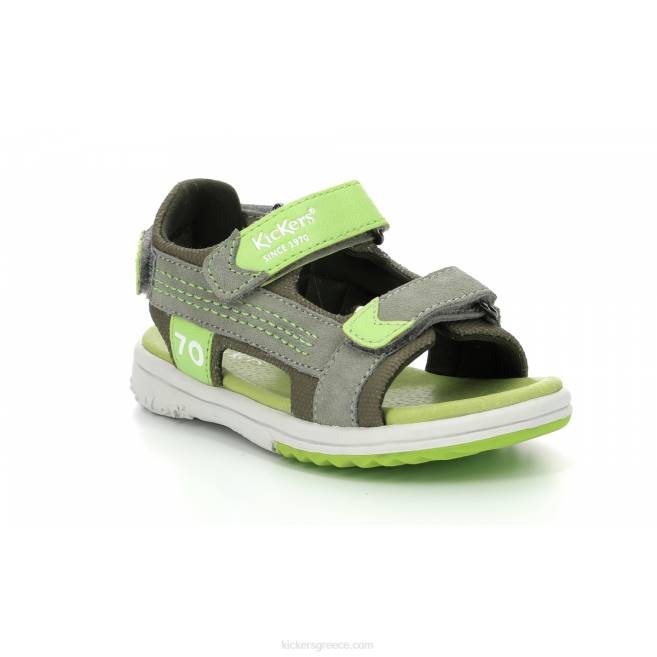 παιδιά αεροπλάνο ελαφρύ χακίKickers J486641