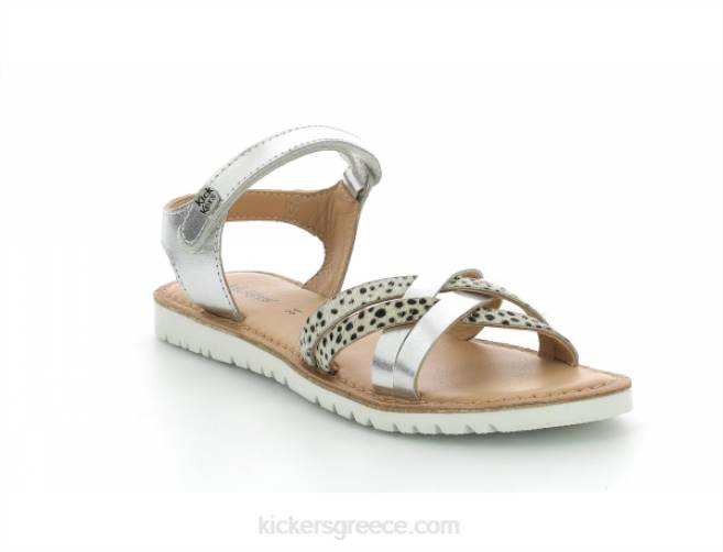παιδιά καλύτερο νέο λευκό ασημί τυπωμένοKickers J486666
