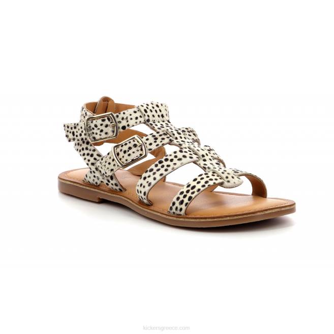 παιδιά κλωτσιά ζαλισμένο λευκό πόνυKickers J486671