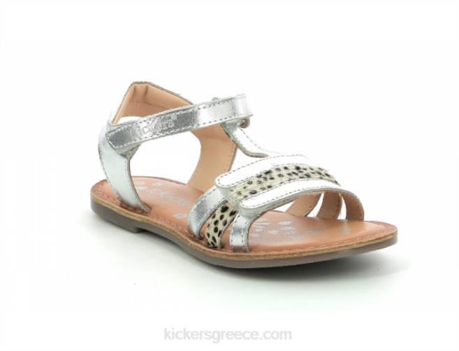 παιδιά διαμάντο λευκό ασημί τυπωμένοKickers J486681