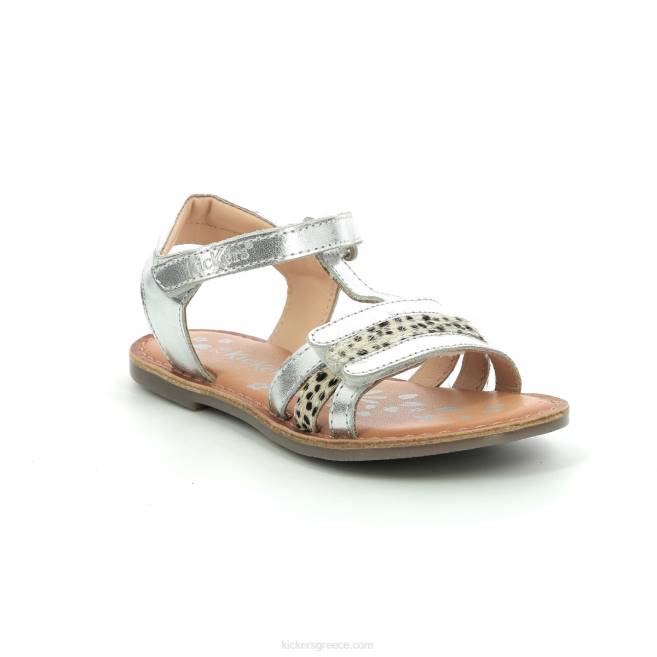 παιδιά διαμάντο λευκό ασημί τυπωμένοKickers J486681