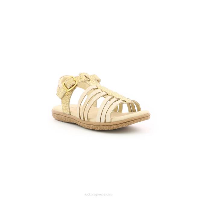 παιδιά πολύ καλύτερη μπεζ χρυσή λεοπάρδαληKickers J486736