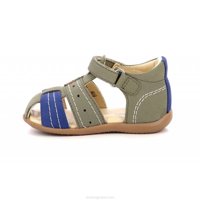 παιδιά bigbazar-2 χακί μπλεKickers J486727