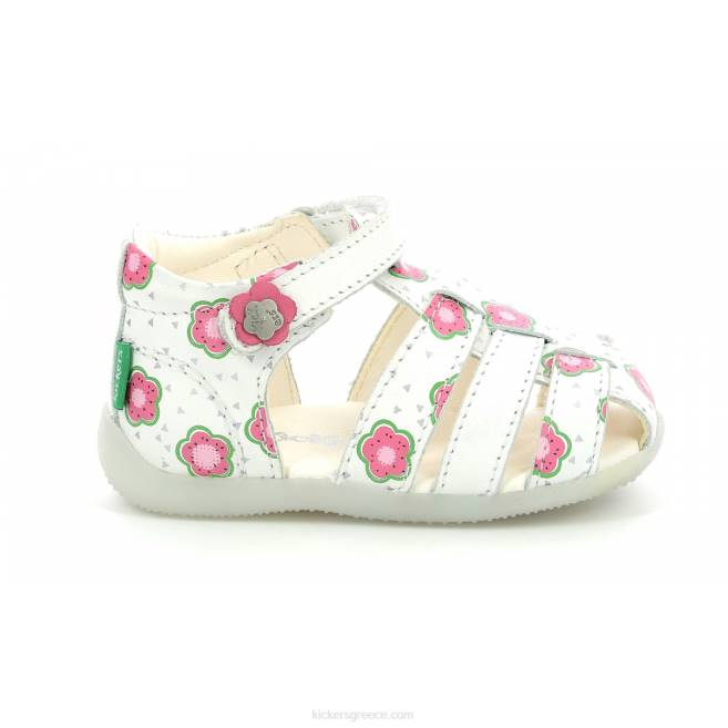 παιδιά bigflo-2 υπόλευκο λουλούδιKickers J486403