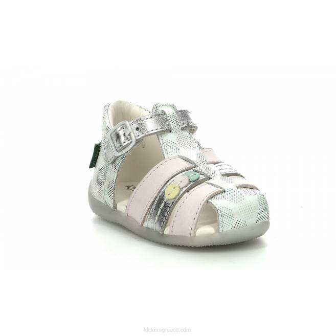 παιδιά bigfly-2 λευκές ροζ κουκκίδες multicoKickers J486645