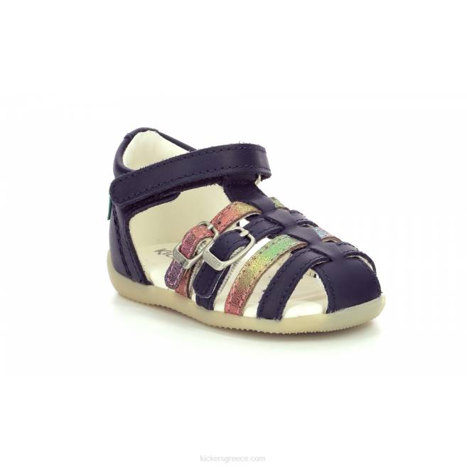 παιδιά bigkro σκούρο μπλε μεταλλιζέKickers J486423