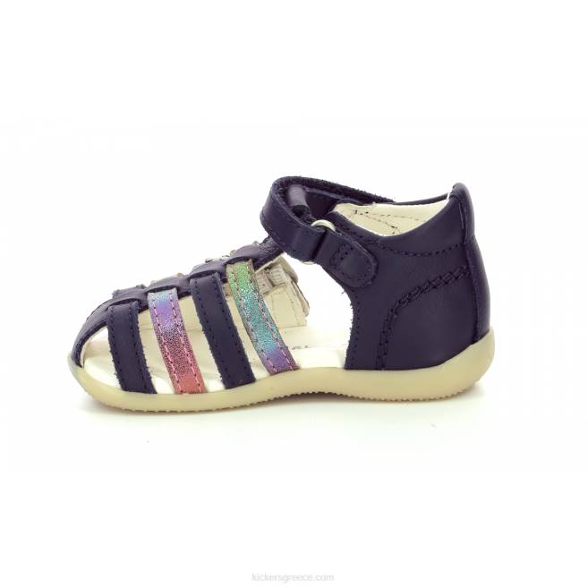 παιδιά bigkro σκούρο μπλε μεταλλιζέKickers J486423