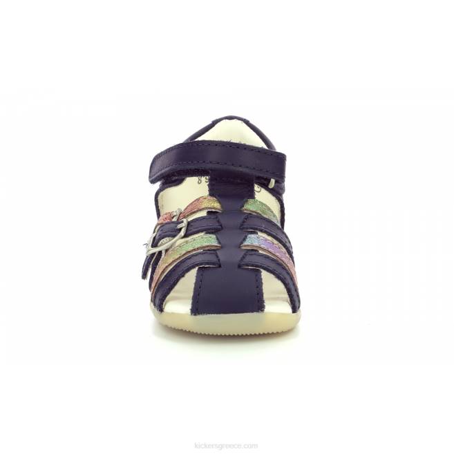 παιδιά bigkro σκούρο μπλε μεταλλιζέKickers J486423