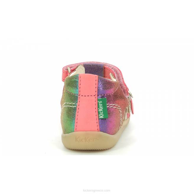 παιδιά bigkro ροζ μεταλλιζέKickers J486594