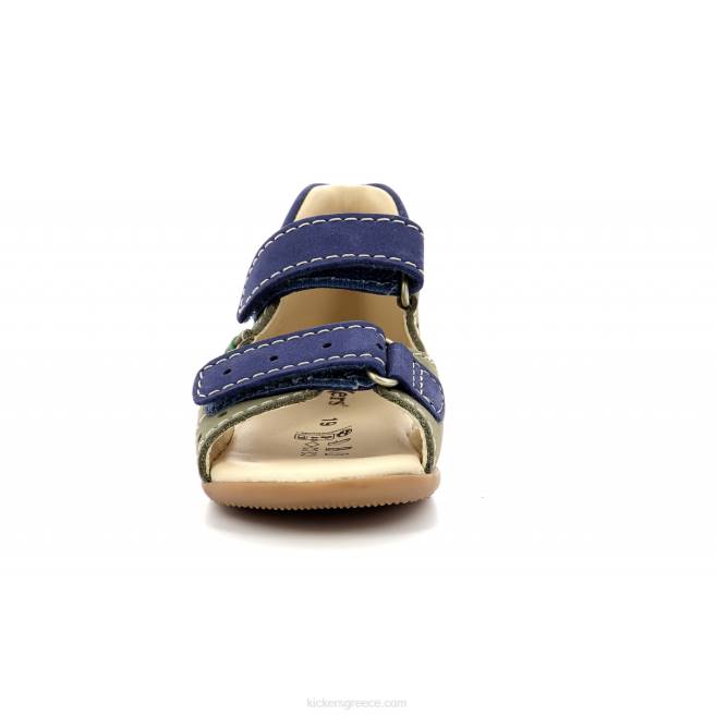 παιδιά boping-2 χακί μπλεKickers J486664