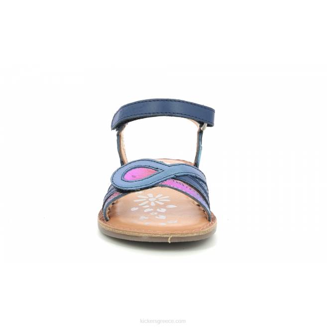 παιδιά disposa σκούρο μπλε επιμεταλλωμένοKickers J486472