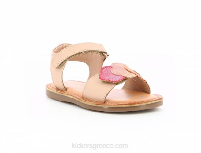 παιδιά ανοιχτό ροζ dyastar επιμεταλλωμένοKickers J486475