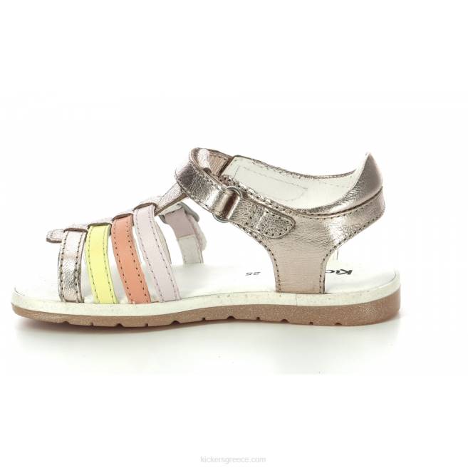 παιδιά gilianna χρυσό ροζ πορτοκαλίKickers J486479