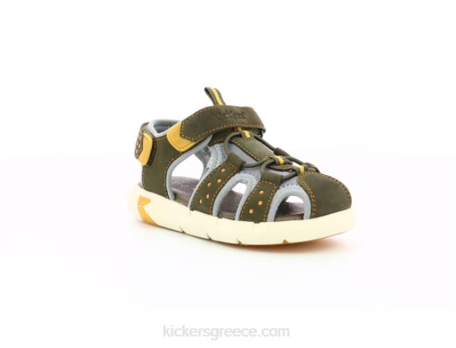 παιδιά jumange χακί κίτρινοKickers J486493