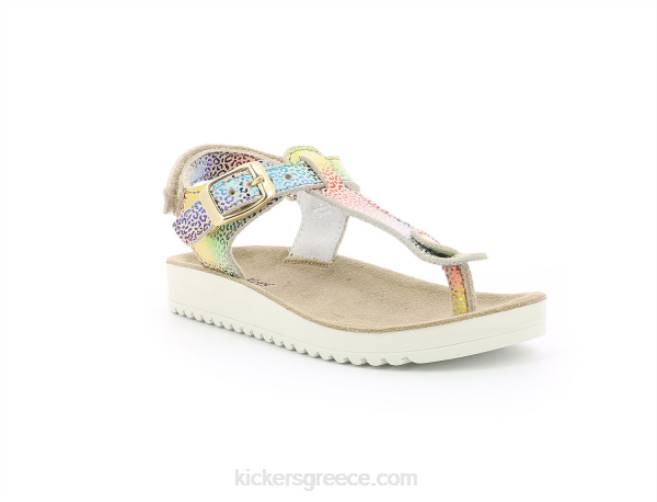 παιδιά odysse μπεζ πολύχρωμη λεοπάρδαληKickers J486747