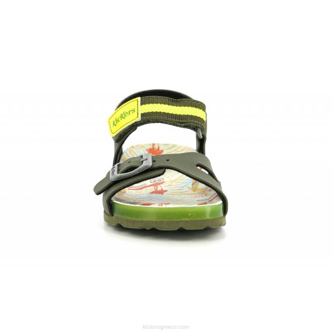 παιδιά sostreet χακί κίτρινο σερφKickers J486573