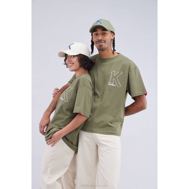 για άνδρες και γυναίκες μεγάλο κ καπάκι χακίKickers J4861044