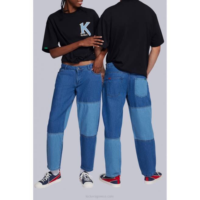 για άνδρες και γυναίκες τζιν παντελόνι μπλεKickers J4861071
