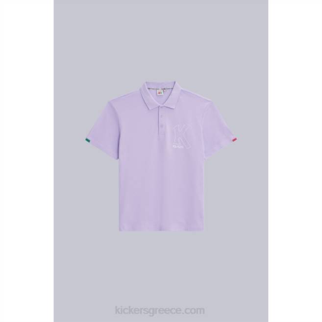 για άνδρες και γυναίκες μεγάλη μπλούζα πόλο μωβKickers J4861047
