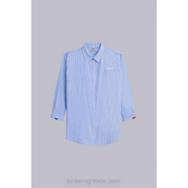 για άνδρες και γυναίκες πουκάμισο φόρεμα μπλεKickers J4861050