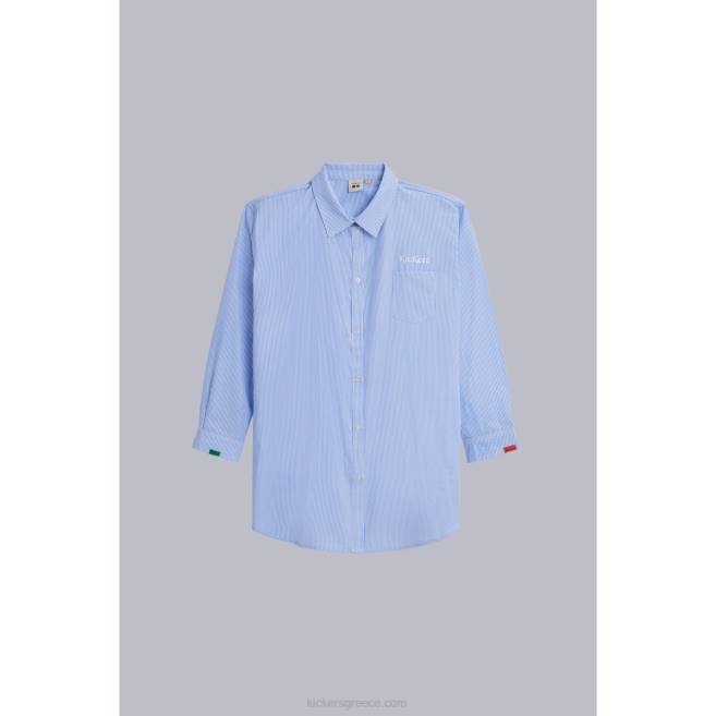 για άνδρες και γυναίκες πουκάμισο φόρεμα μπλεKickers J4861050