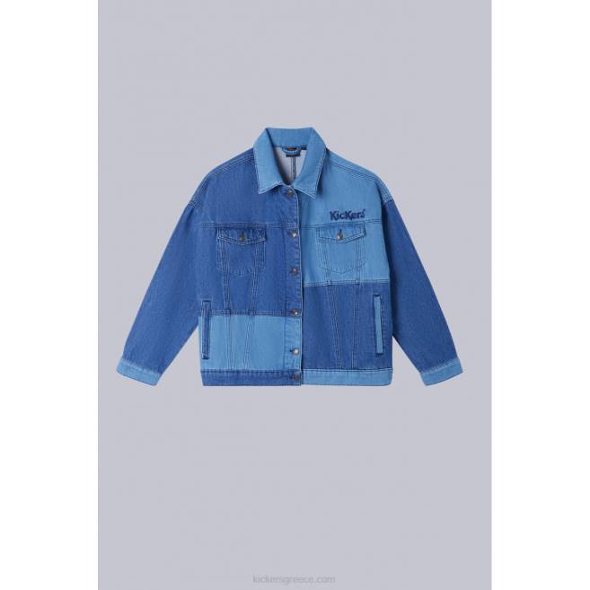 για άνδρες και γυναίκες τζιν μπουφάν μπλεKickers J4861070