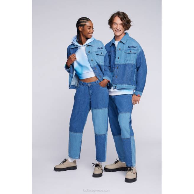 για άνδρες και γυναίκες τζιν μπουφάν μπλεKickers J4861070