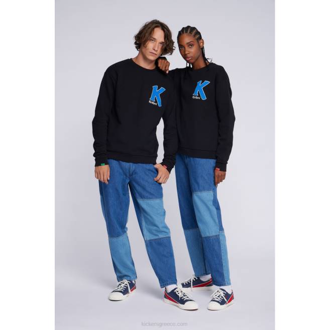 για άνδρες και γυναίκες στρογγυλή λαιμόκοψη μαύρηKickers J4861025